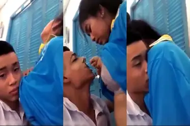 Bokep Indo Kelakuan Murid SMP Mesum Di Kelas poster